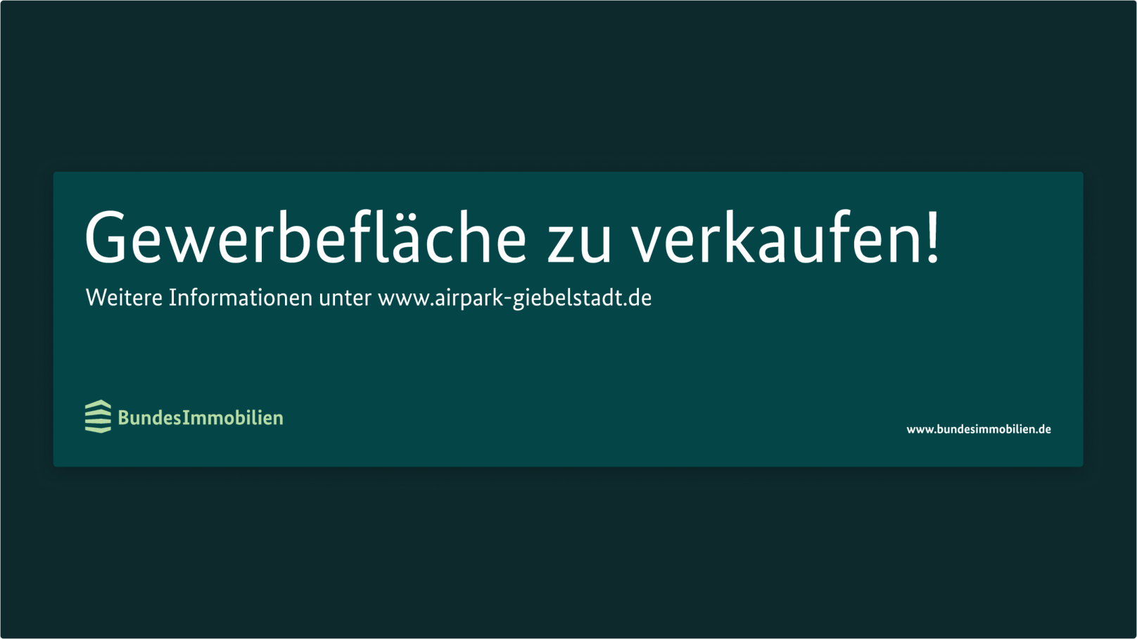 Banner mit Logo und Titel auf dunkelgrüner Fläche.