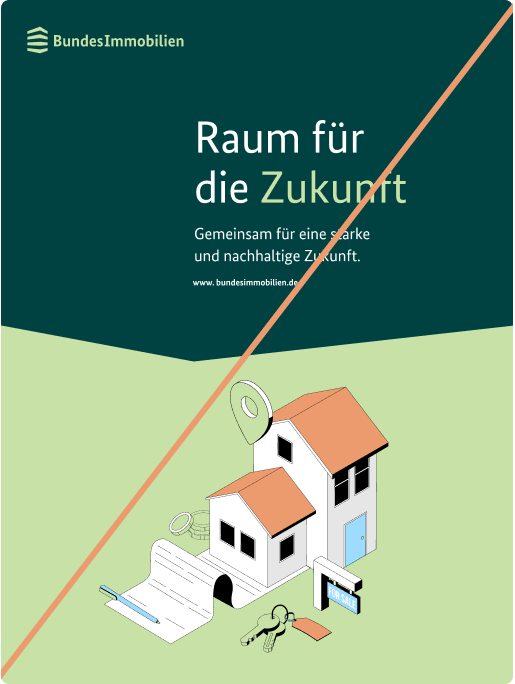 Eine Titelseitengestaltung mit einer bunten, dreidimensionalen Illustration.